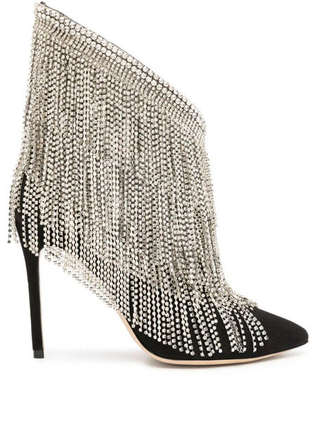  Sophia Webster Xena Crystal-embellished Boots - Black 