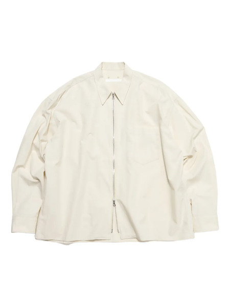  Sophnet. Zip-front Overshirt - Neutrals 