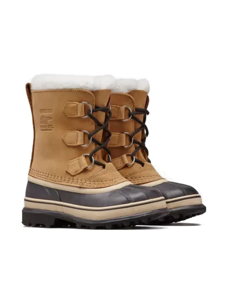  Sorel Kids Lace-up Leather Boots - Brown 