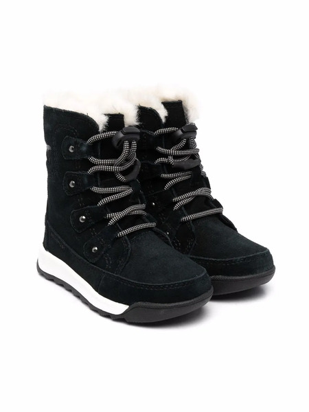 Sorel Whitney Ii Joan Lace-up Boots - Black 