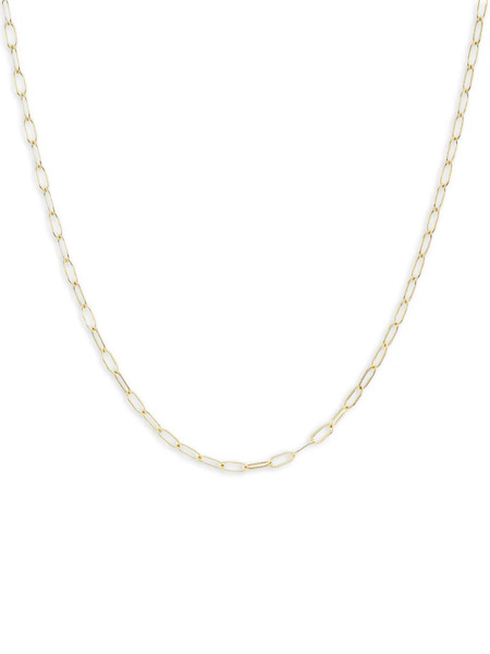  Sorellina Elongated Cable Chain Necklace - Gold 