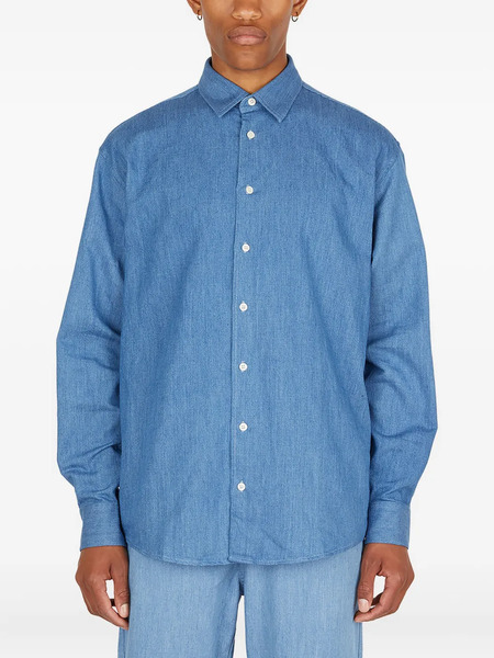  Soulland Long-sleeve Shirt - Blue 