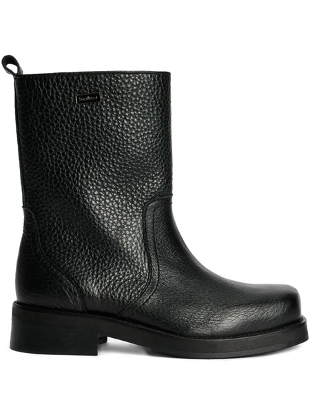  Soulland Structure Leather Delaware Boots - Black 