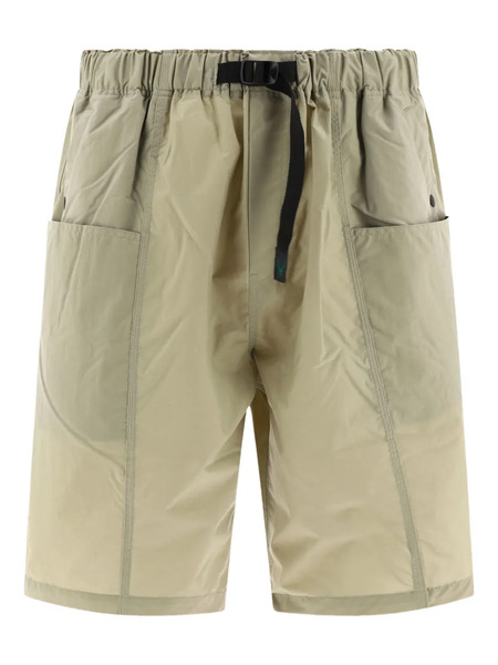  South2 West8 Belted Patch-pocket Shorts - Neutrals 