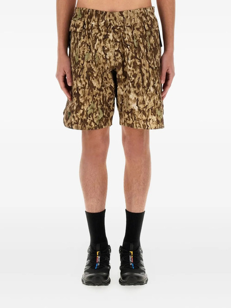  South2 West8 Camouflage-print Shorts - Brown 
