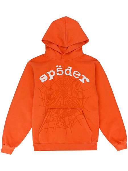  Sp5der Legacy Hoodie - Orange 