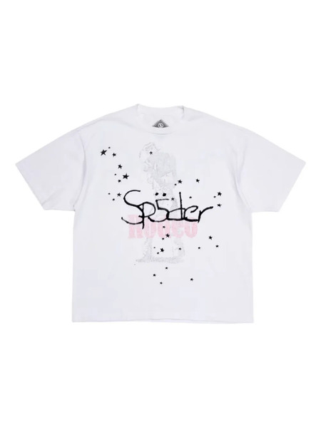  Sp5der X Cactus Jack By Travis Scott Days Before Rodeo Ii T-shirt - White 