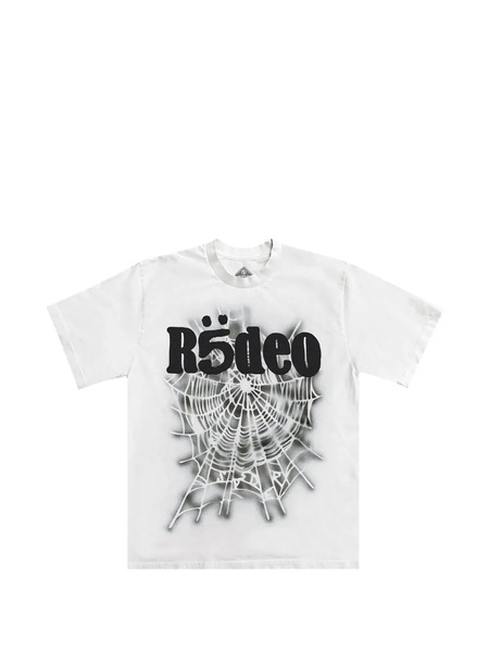  Sp5der X Travis Scott Cactus Jack Rodeo Iii T-shirt - White 