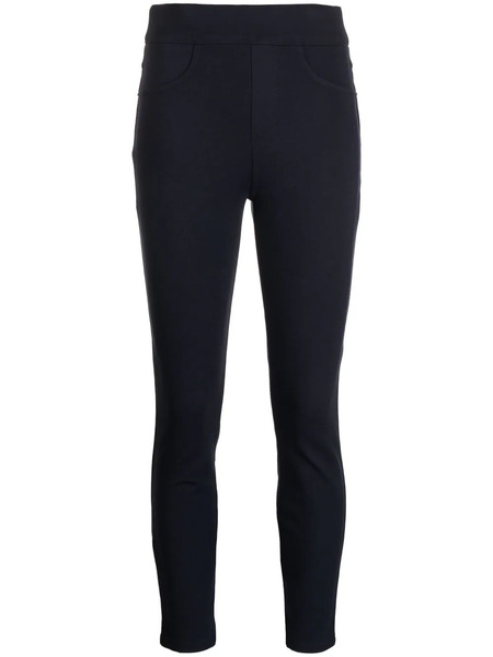  Spanx Cropped 4-pocket Leggings - Blue 