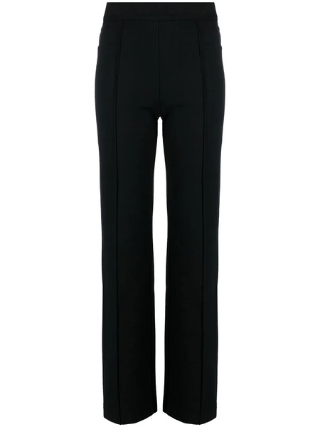  Spanx High-rise Flared Trousers - Black 