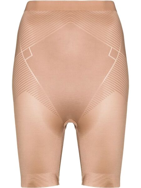  Spanx Thinstincts® High-waist Mid-thigh Shorts - Neutrals 