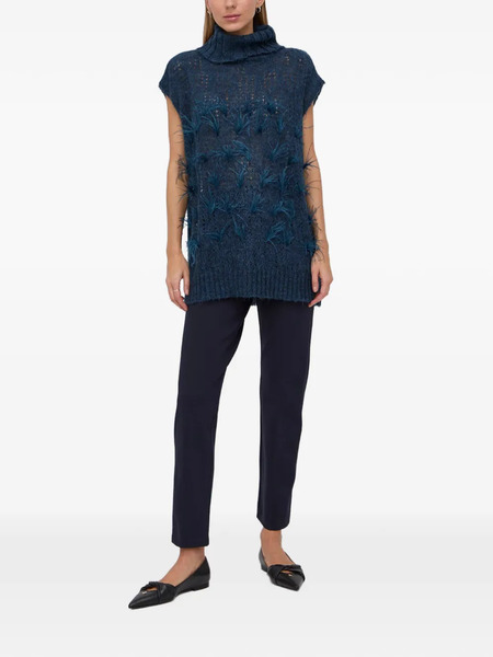  Spanx Welt-pockets Trousers - Blue 