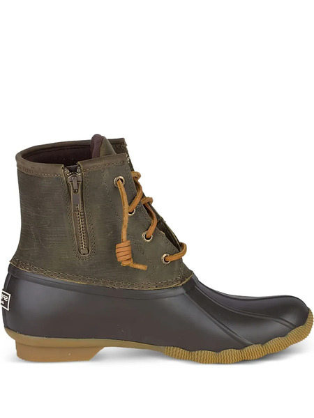  Sperry Top-sider Saltwater grey Boots - Green 