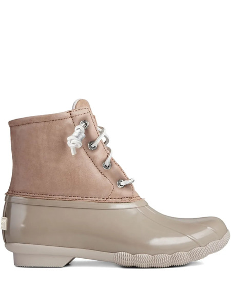  Sperry Top-sider Saltwater grey Boots - Pink 
