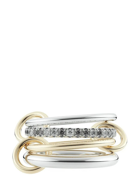  Spinelli Kilcollin 18kt Yellow Gold Nimbus Grey Diamond Ring 