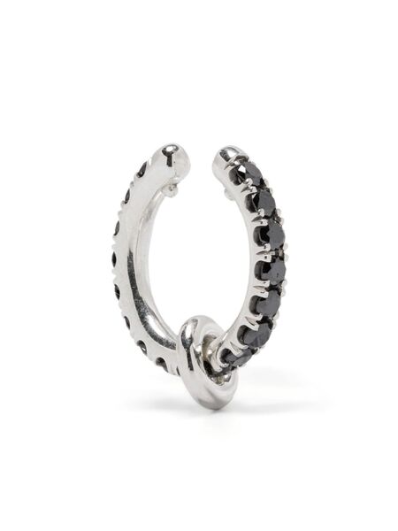  Spinelli Kilcollin Sterling Silver Elara Black Diamond Ear Cuff 