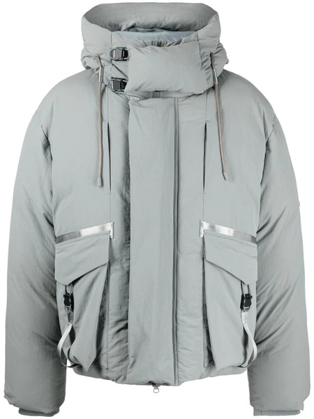  Spoonyard Hooded Padded Jacket - Grey 