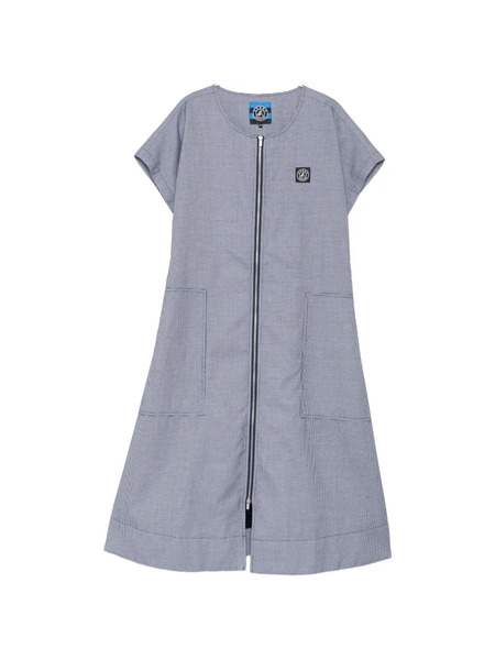  Sport B. By Agnès B. Checked Midi Dress - Blue 