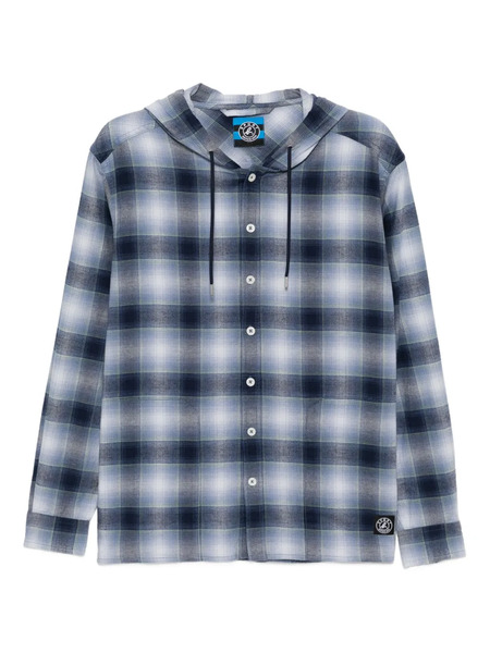  Sport B. By Agnès B. Checked Shirt - Blue 