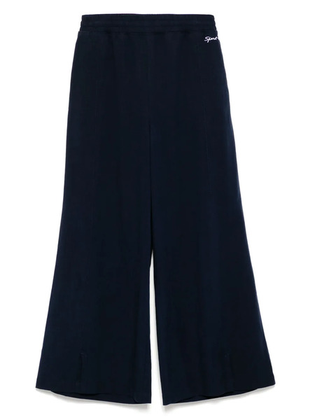  Sport B. By Agnès B. Logo-embroidered Pants - Blue 