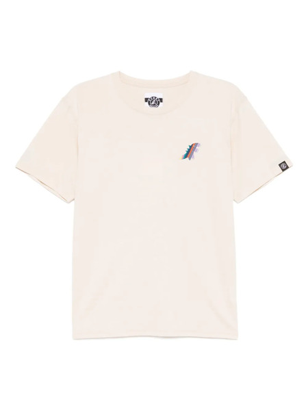  Sport B. By Agnès B. Logo-embroidered T-shirt - Neutrals 