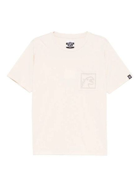  Sport B. By Agnès B. Logo-embroidered T-shirt - Neutrals 