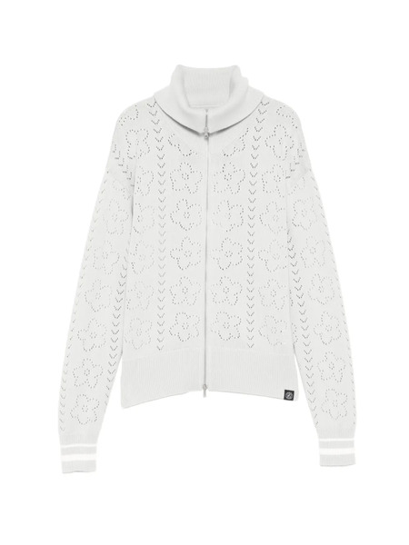  Sport B. By Agnès B. Openwork Zip Cardigan - Blue 