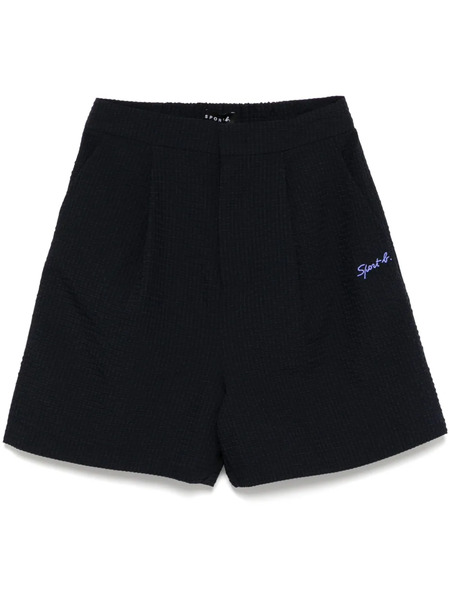  Sport B. By Agnès B. Seersucker Shorts - Blue 