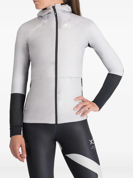  Sportful Hooded Performance Jacket - Grey 