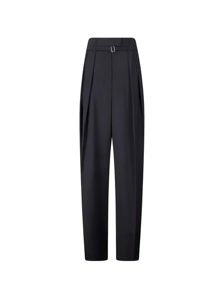  Sportmax Bautta Pleated Trousers - Black 