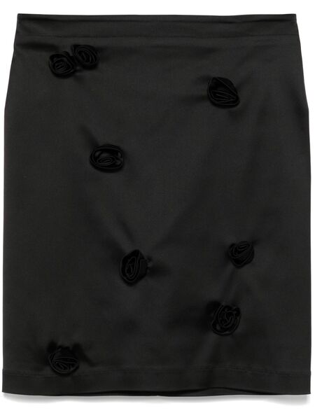  Sportmax Borbona Mini Skirt - Black 