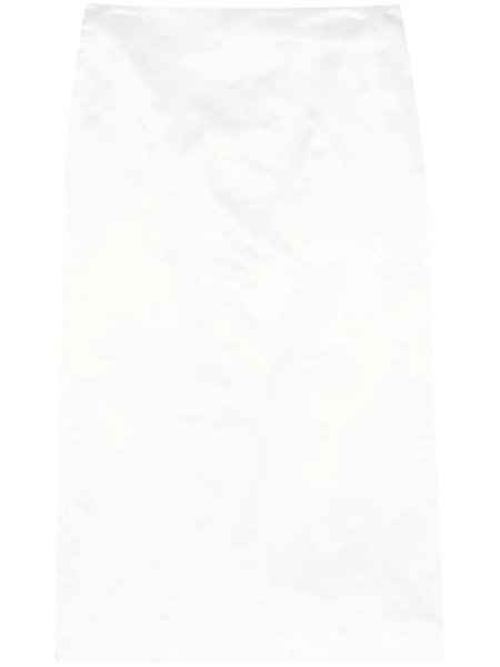  Sportmax Dart-detail Skirt - White 