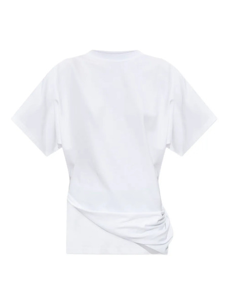  Sportmax Draped-design T-shirt - White 