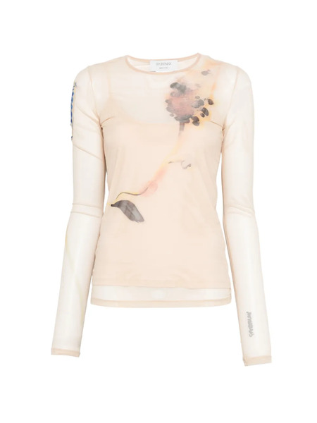  Sportmax Floral Top - Neutrals 