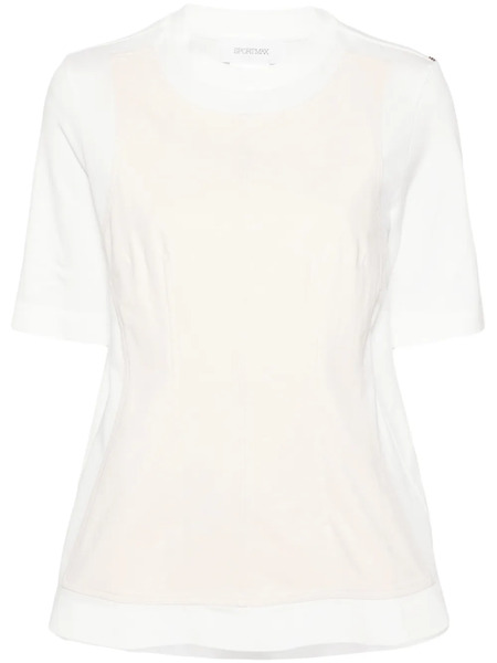  Sportmax Layered-effect T-shirt - White 