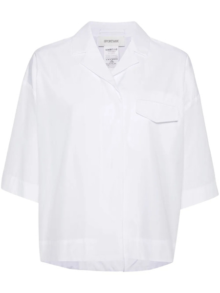  Sportmax Parole Cotton Shirt - White 