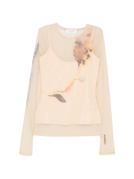  Sportmax Spsnerine Long-sleeve T-shirt - Neutrals 