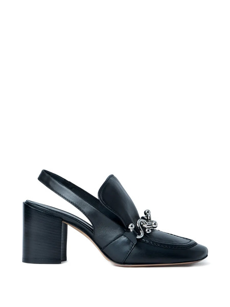 Sportmax Square-toe Heeled Pumps - Black 