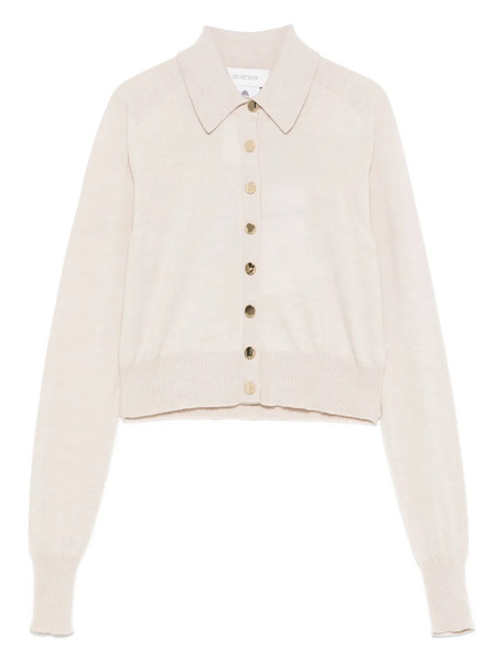  Sportmax Virgin-wool Cardigan - Neutrals 