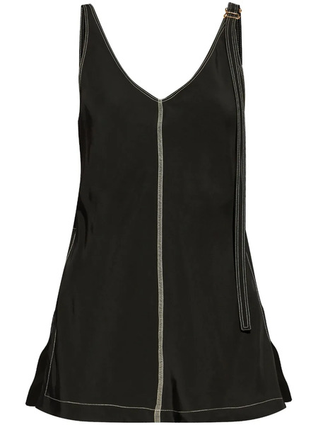  Sportmax Waser Tank Top - Black 