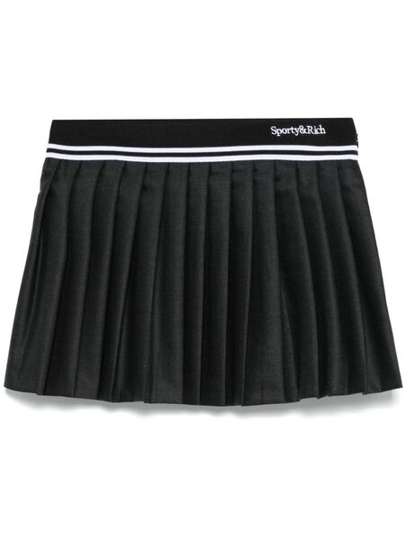  Sporty & Rich Abigail Mini Skirt - Grey 
