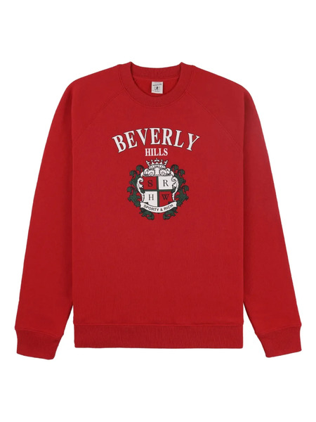  Sporty & Rich Beverly Hills Sweatshirt - Red 
