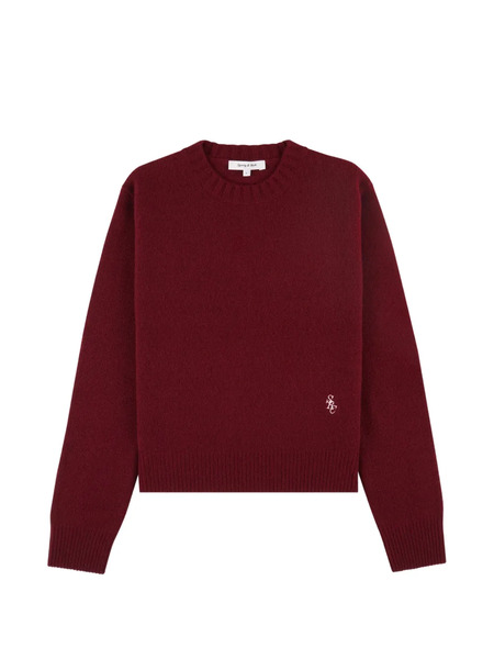  Sporty & Rich Cashmere Sweater - Red 