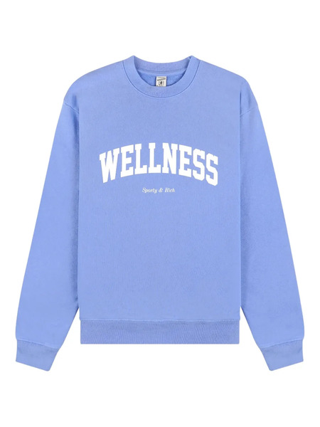  Sporty & Rich Cotton Sweatshirt - Blue 