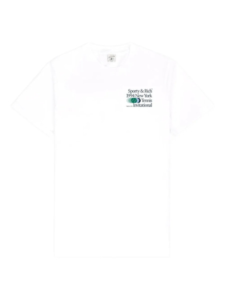  Sporty & Rich Graffic-print T-shirt - White 