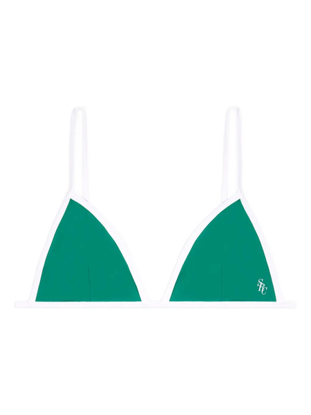  Sporty & Rich Kate Bikini Top - Green 