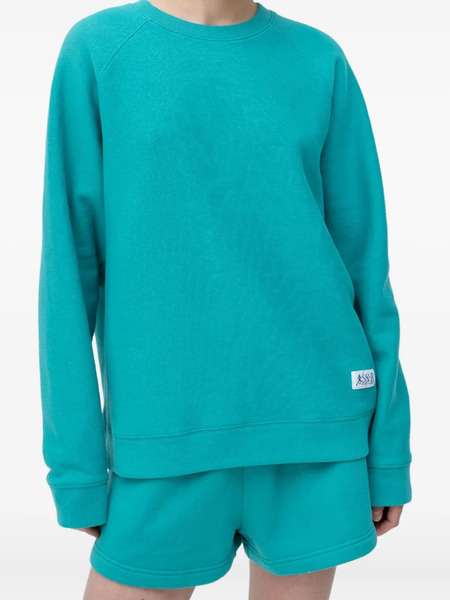  Sporty & Rich Raglan-sleeves Sweatshirt - Green 
