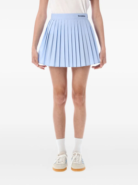  Sporty & Rich Serif Logo Anae Skirt - Blue 