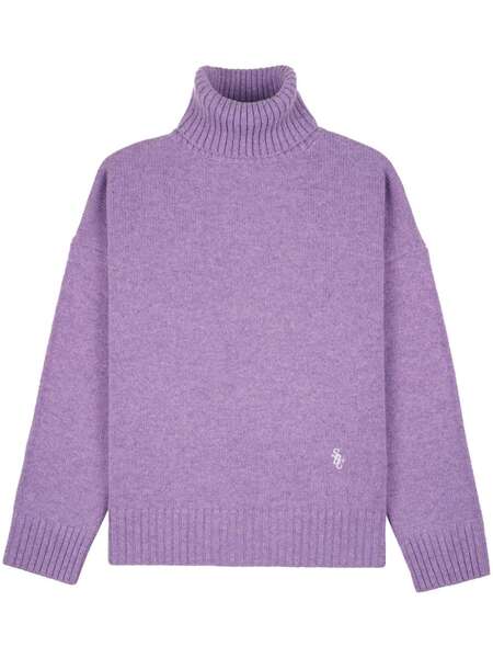  Sporty & Rich Src Wool Jumper - Purple 
