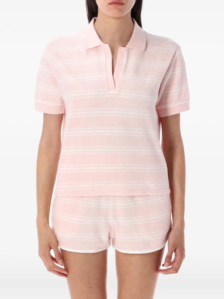  Sporty & Rich Striped Top - Pink 